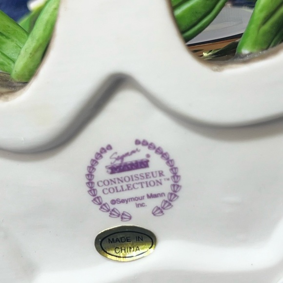 Seymour Mann INC CONNOISSEUR COLLECTION Hummingbird Clock. *Working* Wth Base - Picture 6 of 11